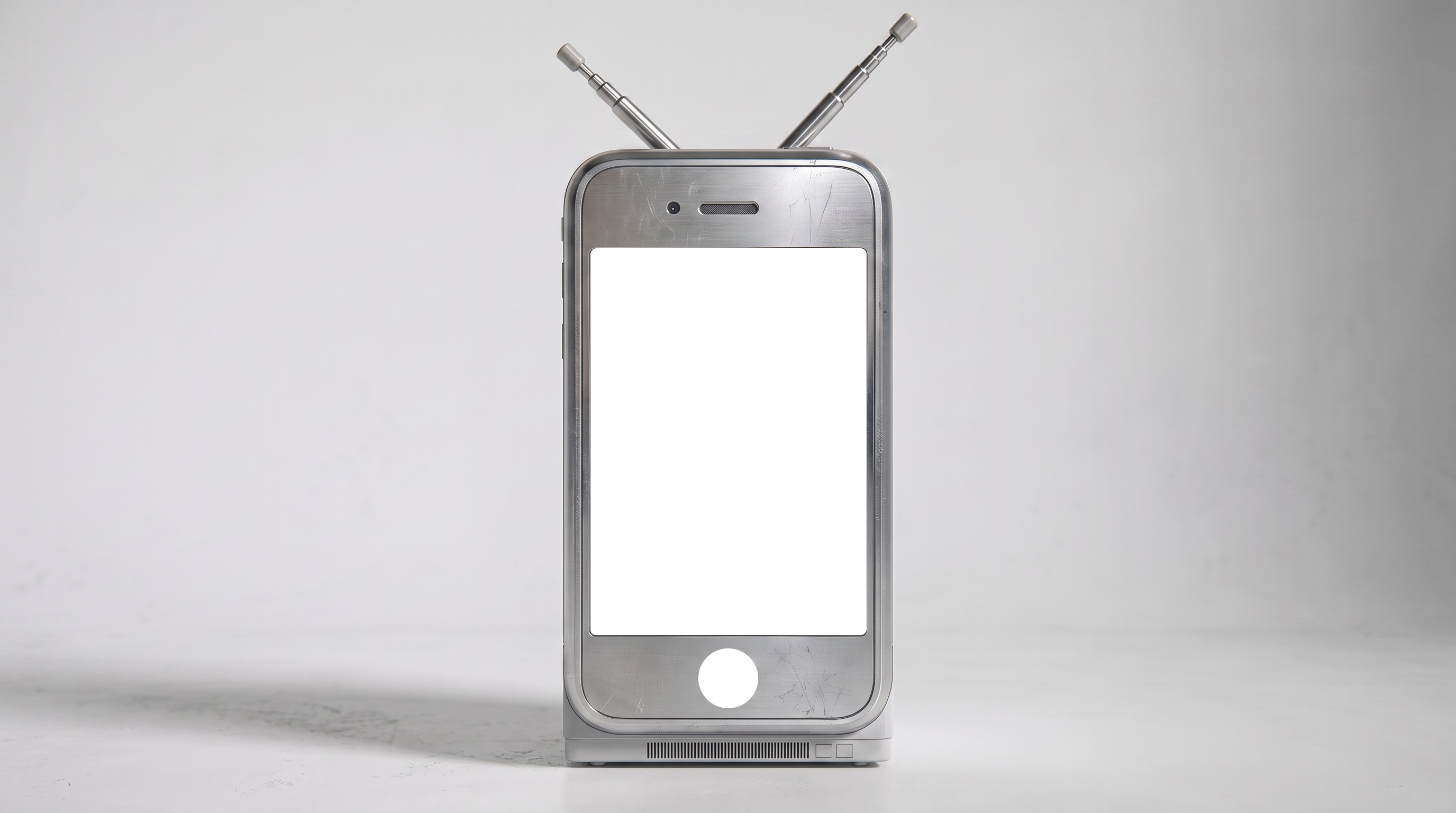 Retro phone television playing Plot Party microdramas